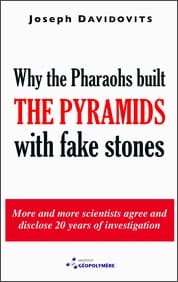 Book cover: Why the pharaohs built the Pyramids with fake stones