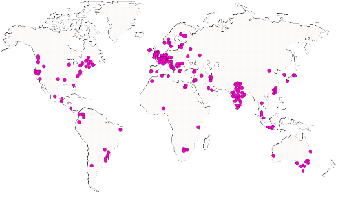 Webinar Spring 2014 Registration Map